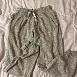 Gray H&M sweat pants